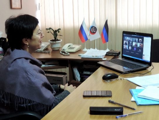 Заседание политсовета местного отделения Общественного Движения «Донецкая Республика» Ворошиловского района г. Донецка