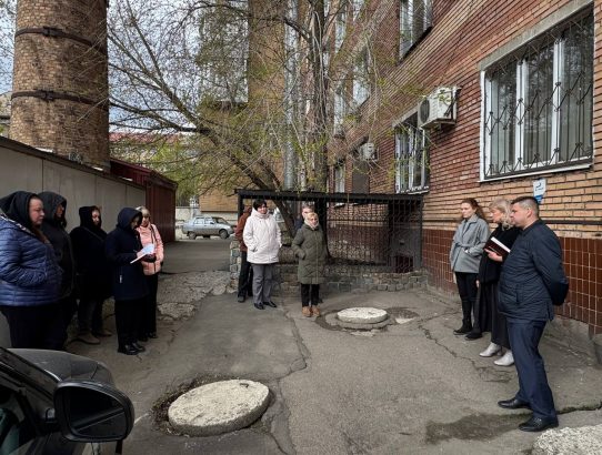 Встреча с населением на подведомственной территории
