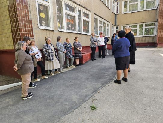 Встреча с населением на подведомственной территории