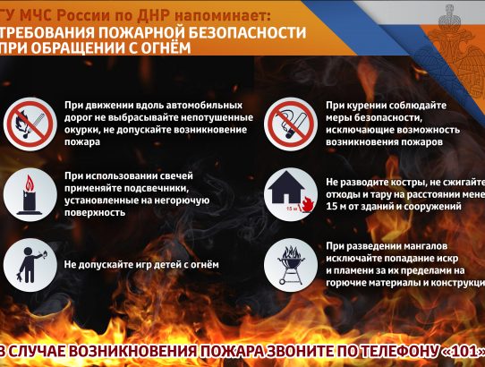 Отделение надзорной деятельности и профилактической работы Ворошиловского района г. Донецка информирует!
