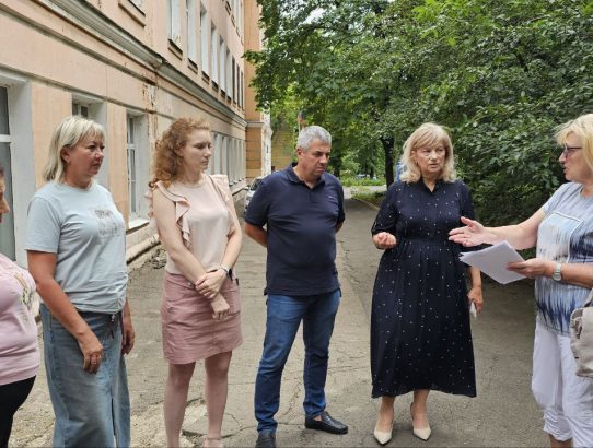 Встреча с населением на подведомственной территории
