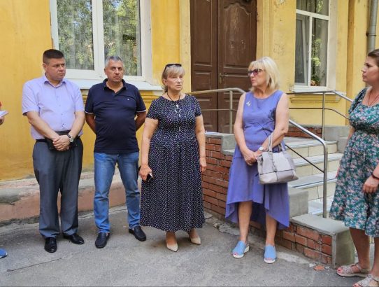 Встреча с населением на подведомственной территории