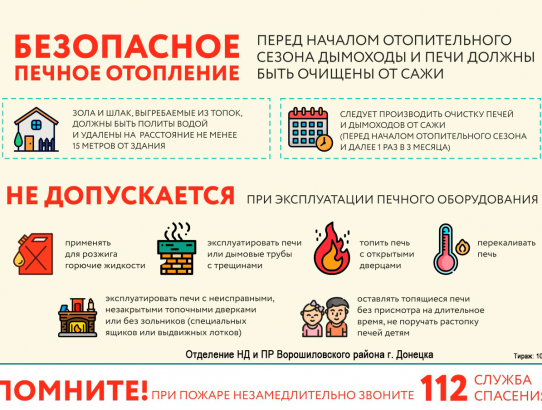 Безопасное печное отопление